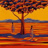 A l'Ombre Print by Moga 