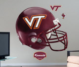 Virginia Tech Hokies Helmet -Fathead Wall Decal