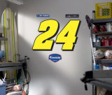 Number 24 Logo -Fathead Wall Decal