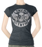 Juniors: Lynyrd Skynyrd - Biker Patch Burnout T-shirts