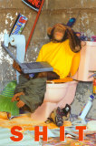 Sh*t- Chimp On The Toilet Posters Sh*t- Chimp On The Toilet Posters
