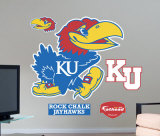 Jayhawks logo -Fathead Wall Decal