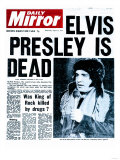 Elvis Presley is Dead Lámina giclée Elvis Presley is Dead Lámina giclée