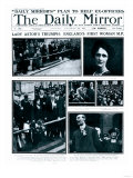 Lady Astor's Triumph: Englands First Woman M.P. Giclee Print