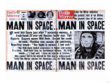 Man in Space Giclee Print
