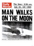 Man Walks on the Moon Giclee Print