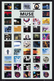 Muse - Couvertures d'albums Affiche