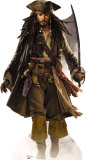 Pirates des Caraïbes - Capitaine Jack Sparrow Silhouette découpée