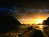Sunrise Over Lake Manapouri, Fiordland National Park, Southland, New Zealand Photographic Print by Gareth McCormack