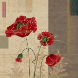 Papavar II Posters by Linda Wood
