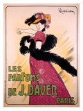 Les Parfums de J. Daver, Paris reproduction procédé giclée par Leonetto Cappiello