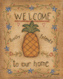 Pineapple Print by Kim Lewis