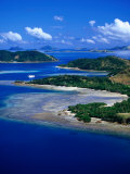 Aerial View of Malolo Island, Fiji Photographie par David Wall