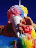 Shaved Ice: the Colourful Cold Treat in Hawaii, Hawaii, USA Photographie par Ann Cecil