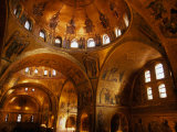 Mosaics of St. Mark's Basilica, Venice, Veneto, Italy Photographic Print by Roberto Gerometta