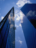 Looking Up at Bank of America Plaza Tower (Right), Charlotte, USA Photographic Print by Richard Cummins
