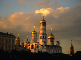 Ivan the Great Bell Tower, Sandwiched Between Kremlin Cathedrals, Moscow, Russia Photographic Print by Jonathan Smith