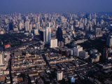Cityscape from Baiyoke Sky Tower, Bangkok, Thailand Photographie par Richard I'Anson