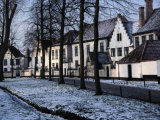 Begijnhof, Convent for Benedictine Nuns, Bruges, Belgium Photographic Print by Jean-Bernard Carillet