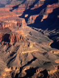 Overhead of South Rim of Canyon, Grand Canyon National Park, U.S.A. Photographic Print by Mark Newman