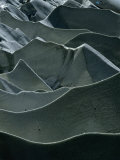 Sand Dunes in the Chinese Pamirs on Glacial Mt. Muztagata, Xijiang, China Photographie par Keren Su