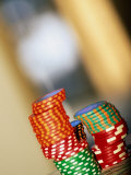 Gambling Chips and Us Currency, Las Vegas, Nevada, USA Photographic Print by Ray Laskowitz