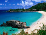 Overview of Waimea Bay on the North Shore, Waimea, U.S.A. Photographie par Ann Cecil