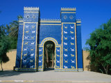 Reconstructed Ishtar Gate, Babylon, Babil, Iraq Photographic Print by Jane Sweeney