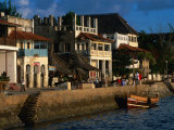 Bâtiments sur le front de mer, Lamu, Kenya Photographie par Ariadne Van Zandbergen