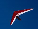 Hang Gliding Above the Marina Dunes in Monterey Bay, California, USA Photographic Print by Lee Foster