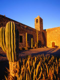 Mission Santa Rosalia De Mulege, Built in 1770 Overlooking the Santa Rosali River, Mulege, Mexico Fotografie-Druck von Brent Winebrenner
