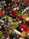 Stalls in Liberty Market, Guadalajara, Mexico Fotografie-Druck von Neil Setchfield