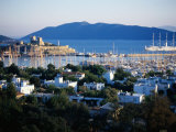 Castle of St. Peter on Left, Bodrum, Turkey Photographic Print by Peter Ptschelinzew