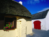 Thatched Pub on Dunmore Road in County Waterford, Munster, Ireland Photographic Print by Richard Cummins