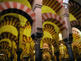 Arches Inside Mezquita, Cordoba, Spain Photographic Print by Oliver Strewe