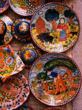 Plaques souvenir colorées, Portugal Photographie par Wayne Walton