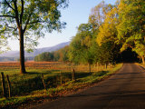 Cades Cove at Sunset, Great Smoky Mountains National Park, USA Photographie par John Elk III