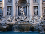 Trevi Fountain, Created by Nicola Salvi, Rome, Italy Photographic Print by Martin Moos