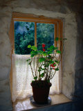 Cottage Window at Ulster Folk and Transport Museum, Down, Northern Ireland, United Kingdom Fotografie-Druck von Richard Cummins