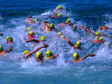 Surf Swim at Bondi Beach, Sydney, Australia Photographie par Oliver Strewe