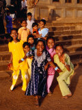 Group of Girls, Bijapur, India Photographie par Craig Pershouse