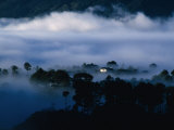 Low Cloud Surrounding House Within Forest, Sagada, Mountain, Philippines, Ilocos Photographic Print by Richard I'Anson