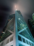 Bank of China at Night, Hong Kong, China Photographic Print by Lawrence Worcester Bank of China at Night, Hong Kong, China Photographic Print by Lawrence Worcester
