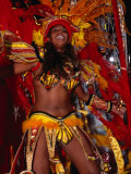 John Maier Jr. - Woman in Costume for Carnival at Sombodromo, Centro, Rio De Janeiro, Brazil - Fotografik Baskı