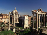 Arco Di Settimio Severo (Arch of Septimius Severus) in Roman Forum, Rome, Italy Photographic Print by Jon Davison