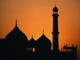 The Jama Masjid in Old Delhi, the Largest Mosque in India, Built by Shah Jahan, Delhi, India Photographie par Richard I'Anson