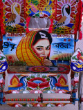 Decorated Rickshaw, Dhaka, Dhaka, Bangladesh Photographie par Richard I'Anson