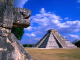 John Elk III - The Castle (El Castillo), Also Known as the Pyramid of Kukulcan at Chichen Itza, Mexico Fotografická reprodukce John Elk III - The Castle (El Castillo), Also Known as the Pyramid of Kukulcan at Chichen Itza, Mexico Fotografická reprodukce