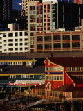Buildings on Pier 55, Seattle, USA Photographie par Richard I'Anson