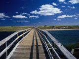 Footbridge to Beach in Ogunquit, Maine, USA Photographic Print by Jon Davison